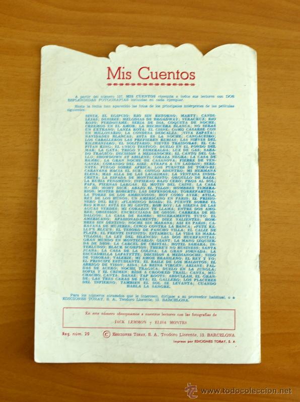 Tebeos: Colecci&oacute;n mis Cuentos n&ordm; 316 - Ediciones Toray - Foto 3