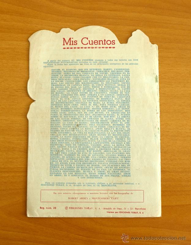 Tebeos: Colecci&oacute;n mis Cuentos n&ordm; 335 - Ediciones Toray - Foto 3