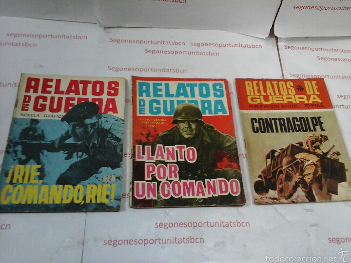 Tebeos: LOTE - RELATOS DE GUERRA - TORAY - Foto 1