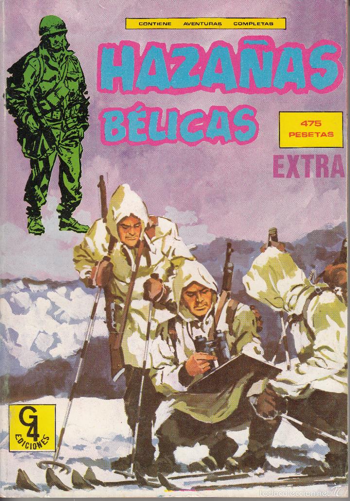 Tebeos: HAZA&Ntilde;AS B&Eacute;LICAS EXTRA. TOMO 3, N&Uacute;MEROS 7, 8 ,9. - Foto 1