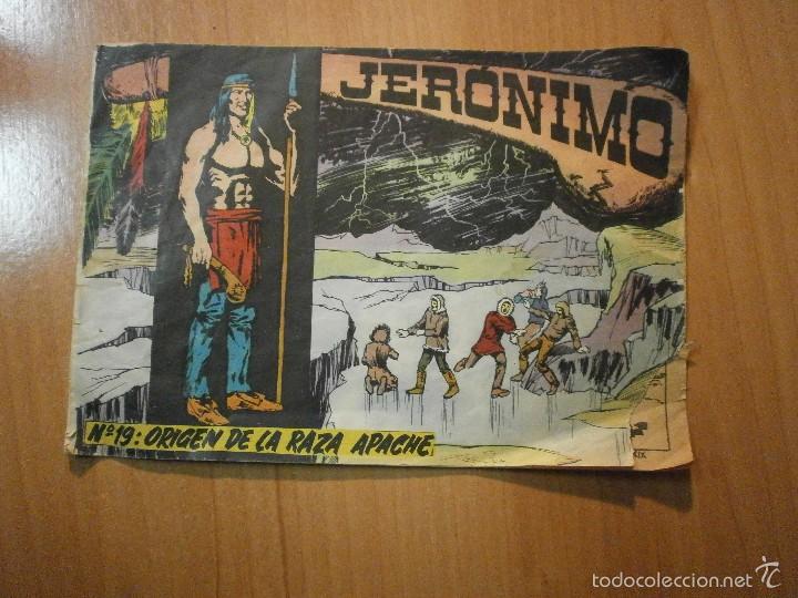 Tebeos: JERONIMO -N&ordm; 19 ORIGEN DE LA RAZA APACHE - Foto 1