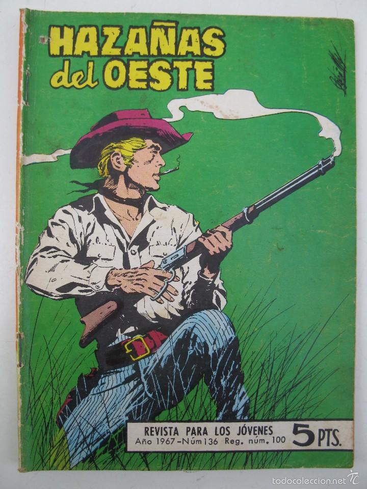 Tebeos: HAZA&Ntilde;AS DEL OESTE - N&ordm; 136 - EDICIONES TORAY - A&Ntilde;O 1967. - Foto 1