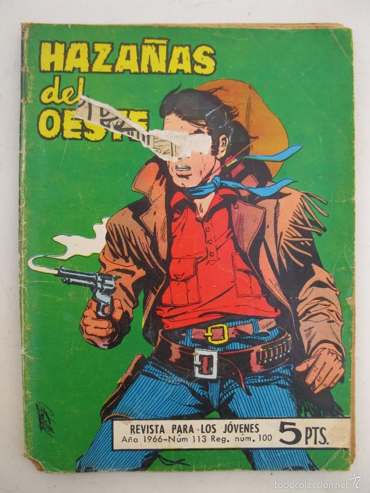Tebeos: HAZA&Ntilde;AS DEL OESTE - N&ordm; 113 - EDICIONES TORAY - A&Ntilde;O 1966. - Foto 1