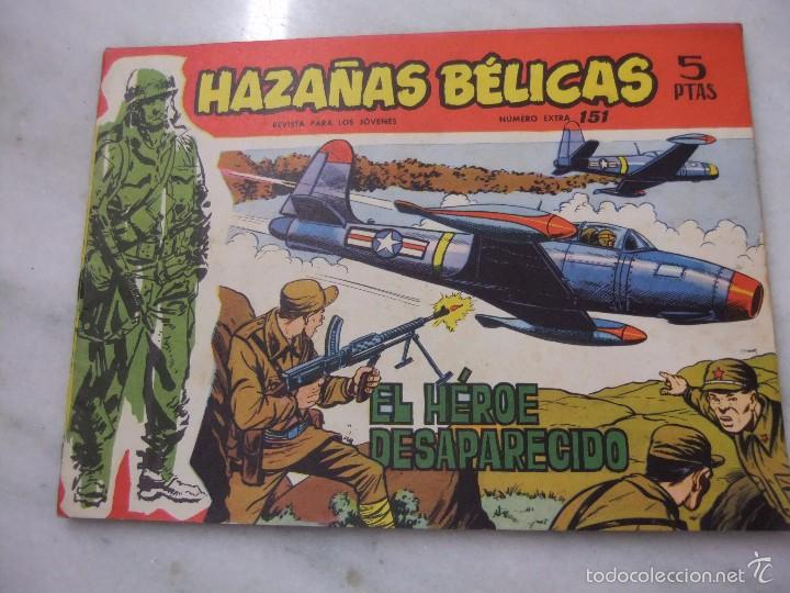 Tebeos: HAZA&Ntilde;AS BELICAS SERIE ROJA N&ordm; 151 - Foto 1