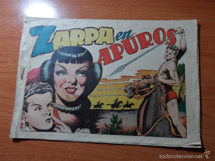 Tebeos: ZARPA DE LE&Oacute;N N&ordm; 44 EDITORIAL TORAY 1949 ORIGINAL - Foto 1