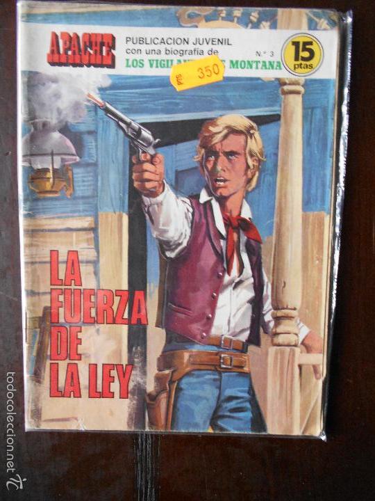 Tebeos: APACHE N&ordm; 3 - LA FUERZA DE LA LEY (U2) - Foto 1