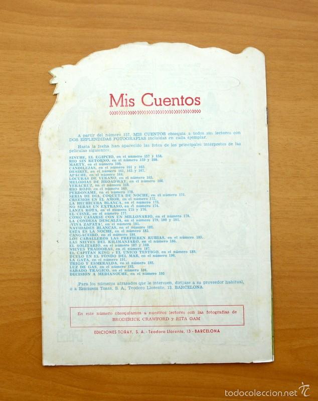 Tebeos: Colecci&oacute;n Mis Cuentos - N&ordm; 195 La Doncella del estanque - Ediciones Toray - Foto 3