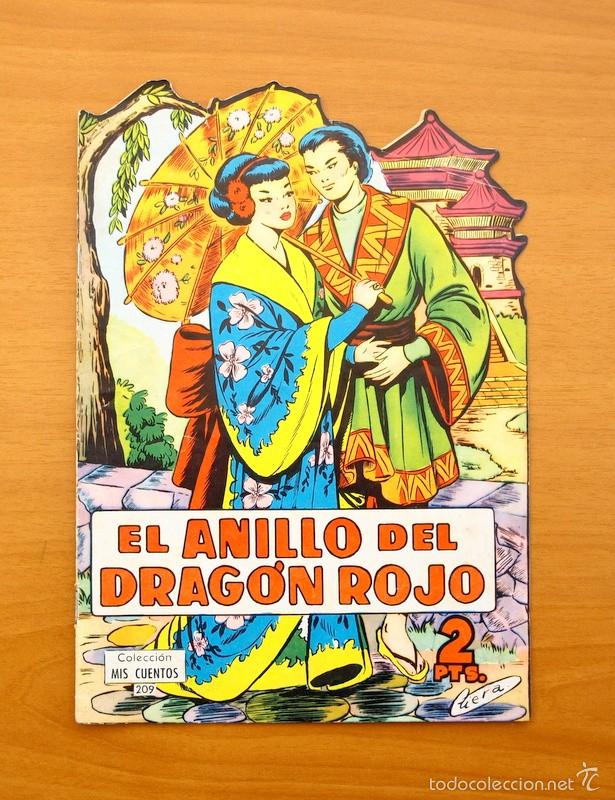 Tebeos: Colecci&oacute;n Mis Cuentos - N&ordm; 209 El anillo del Drag&oacute;n Rojo - Ediciones Toray - Foto 1