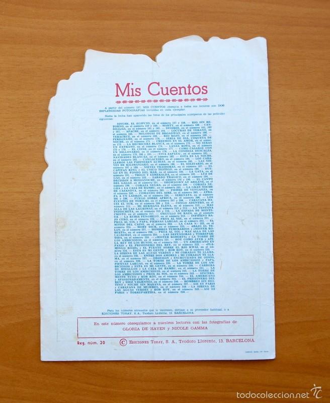 Tebeos: Colecci&oacute;n Mis Cuentos - N&ordm; 250 La carta - Ediciones Toray - Foto 3