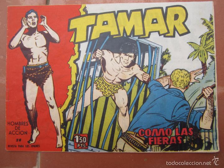 Tebeos: tamar , numero 26 como las fieras , original - toray - Foto 1