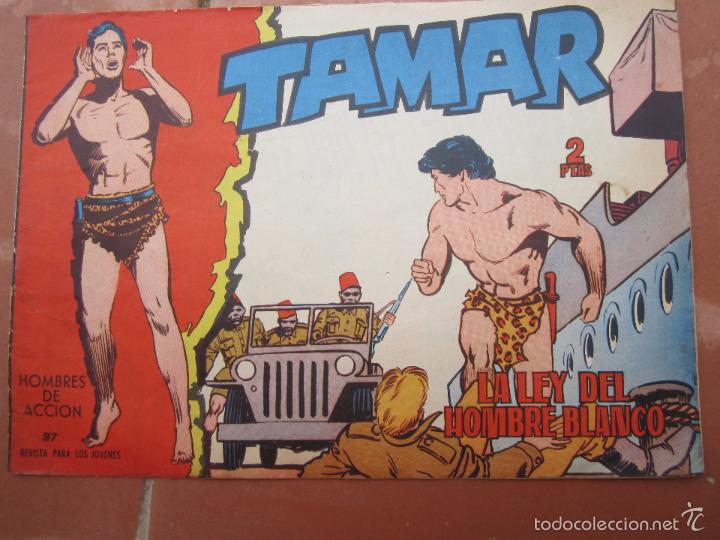 Tebeos: tamar , numero 97 la ley del hombre blanco, original - toray - Foto 1