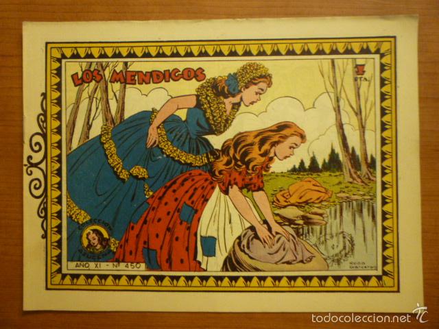Tebeos: COLECCION AZUCENA N&ordm; 450 LOS MENDIGOS EDICIONES TORAY. ORIGINAL. - Foto 1