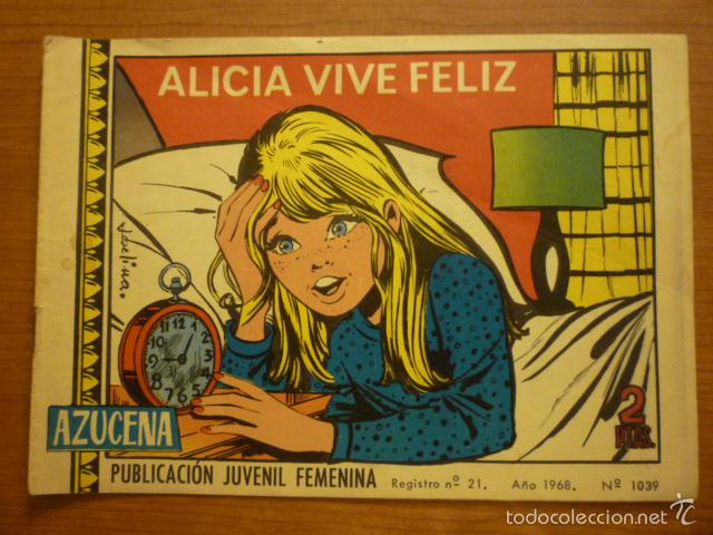 Tebeos: COLECCION AZUCENA  N&ordm;1039. EDICIONES TORAY, S.A. ORIGINAL - Foto 1