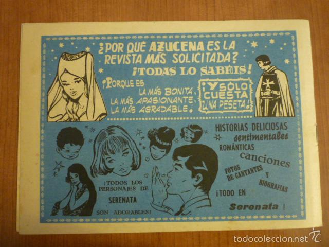 Tebeos: COLECCION AZUCENA N&ordm;236. EDICIONES TORAY, S.A. ORIGINAL - Foto 2