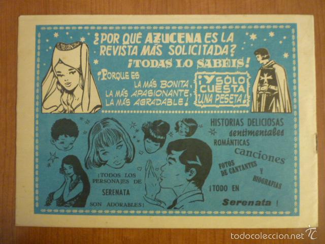 Tebeos: COLECCION AZUCENA N&ordm; 246. EDICIONES TORAY, S.A. ORIGINAL - Foto 2