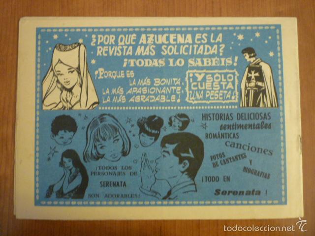 Tebeos: COLECCION  AZUCENA  N&ordm; 244. EDICIONES TORAY, S.A. ORIGINAL - Foto 2