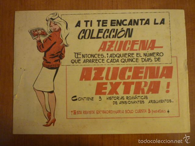 Tebeos: COLECCION AZUCENA N&ordm; 761. EDICIONES TORAY, S.A. ORIGINAL - Foto 2