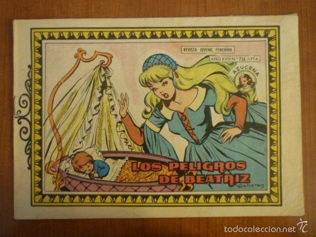 Tebeos: COLECCION AZUCENA N&ordm; 756. EDICIONES TORAY, S.A. ORIGINAL - Foto 1