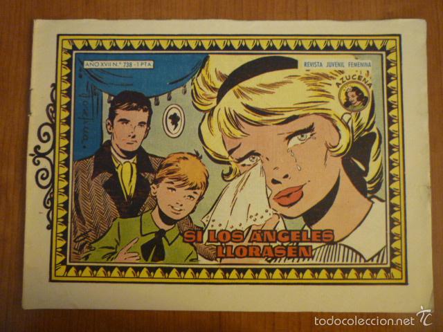 Tebeos: COLECCION AZUCENA N&ordm; 738. EDICIONES TORAY, S.A. ORIGINAL - Foto 1