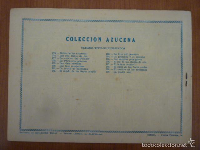 Tebeos: COLECCION AZUCENA N&ordm;290. EDICIONES TORAY, S.A. ORIGINAL - Foto 2