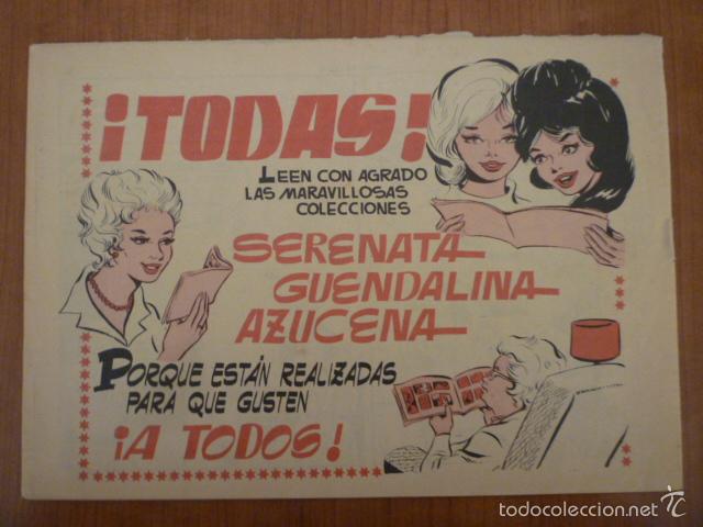 Tebeos: COLECCION AZUCENA N&ordm;766. EDICIONES TORAY, S.A. ORIGINAL - Foto 2