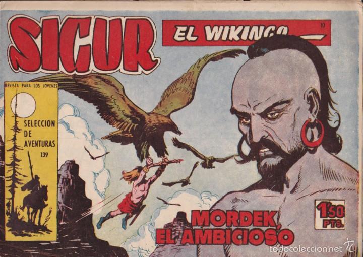 Tebeos: COMIC COLECCION SIGUR EL VIKINGO N&ordm; 10 - Foto 1