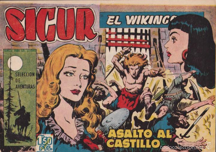 Tebeos: COMIC COLECCION SIGUR EL VIKINGO N&ordm; 14 - Foto 1