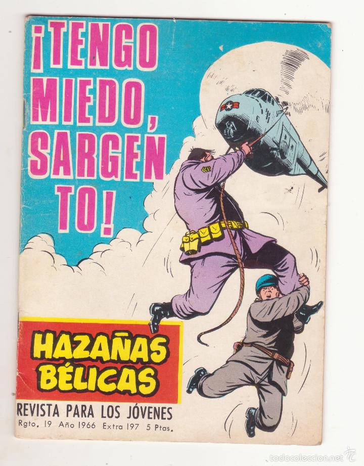 Tebeos: haza&ntilde;as belicas n&ordm; 197 1966 original - Foto 1