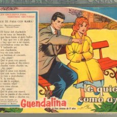 Tebeos: TEBEOS-COMICS GOYO - GUENDALINA 81 - TORAY - 1959 - DIFICIL *A15A99. Lote 57497059