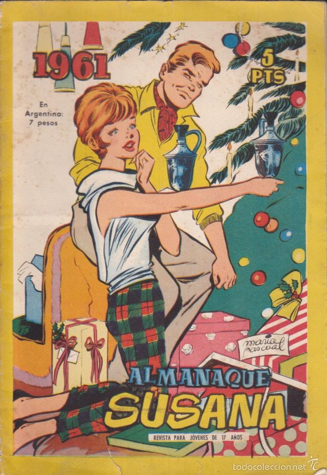 Tebeos: COMIC ALMANAQUE 1961 SUSANA - Foto 1