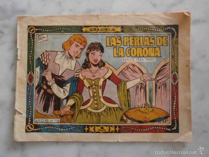 Tebeos: COLECCI&Oacute;N GRACIELA - LAS PERLAS DE LA CORONA - N&ordm;118 - Foto 1