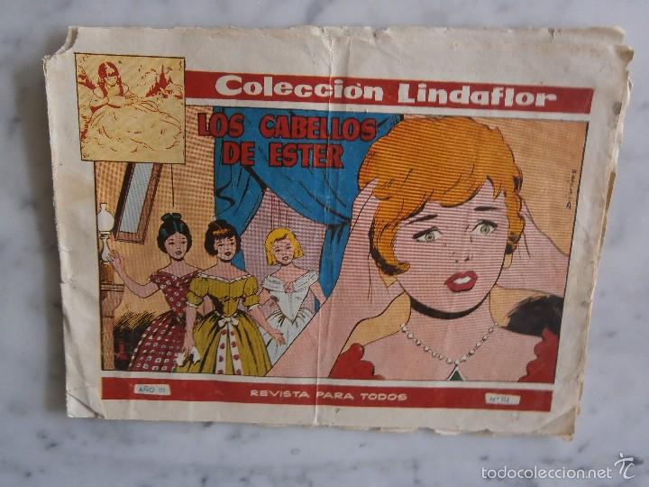 Tebeos: coleccion lindaflor - los cabellos de ester - n&ordm; 152 - Foto 1