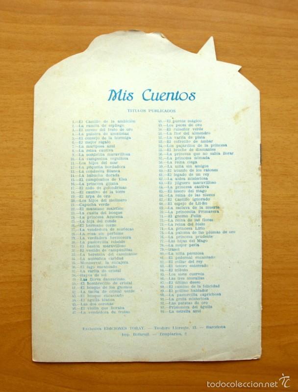 Tebeos: Colecci&oacute;n Mis Cuentos - N&ordm; 94 La estrella azul - Ediciones Toray - Foto 3