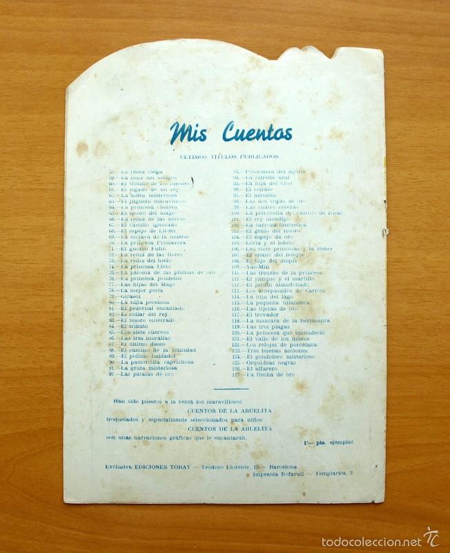 Tebeos: Colecci&oacute;n Mis Cuentos - N&ordm; 127 La Flecha de Oro - Ediciones Toray - Foto 3