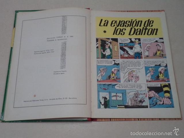 Tebeos: LUCKY LUKE &ndash; LA EVASI&Oacute;N DE LOS DALTON - TORAY - Foto 4