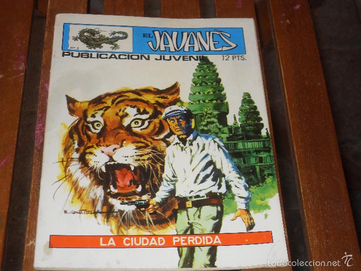 Tebeos: EL JAVANES N&ordm; 3 Editorial Toray- La ciudad perdida - Foto 1