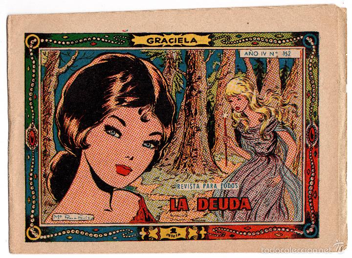 Tebeos: COLECCI&Oacute;N GRACIELA. LA DEUDA N&ordm; 152. EDICI&Oacute;N TORAY - Foto 1