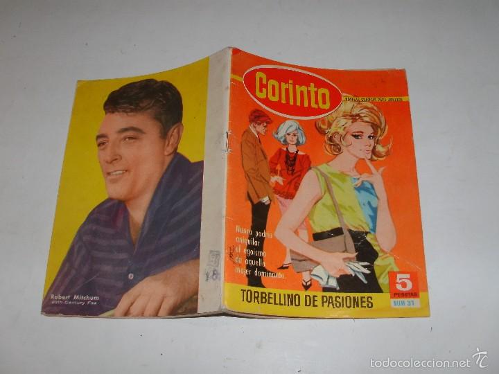 Tebeos: NOVELAS ROMANTICAS - CORINTO - NUMERO 31 - - Foto 1