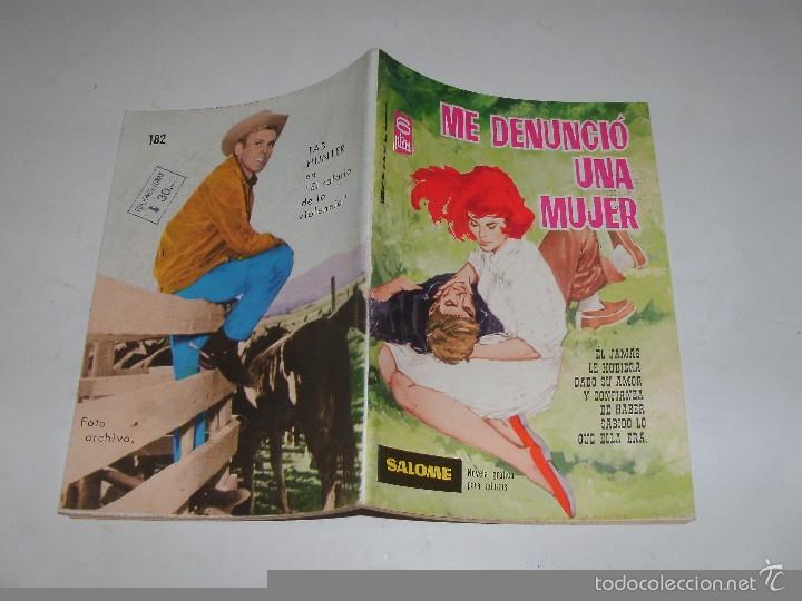 Tebeos: NOVELAS ROMANTICAS - SALOME - NUMERO 182 - - Foto 1