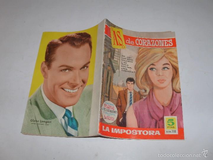 Tebeos: NOVELAS ROMANTICAS - AS DE CORAZONES - NUMERO 110 - - Foto 1