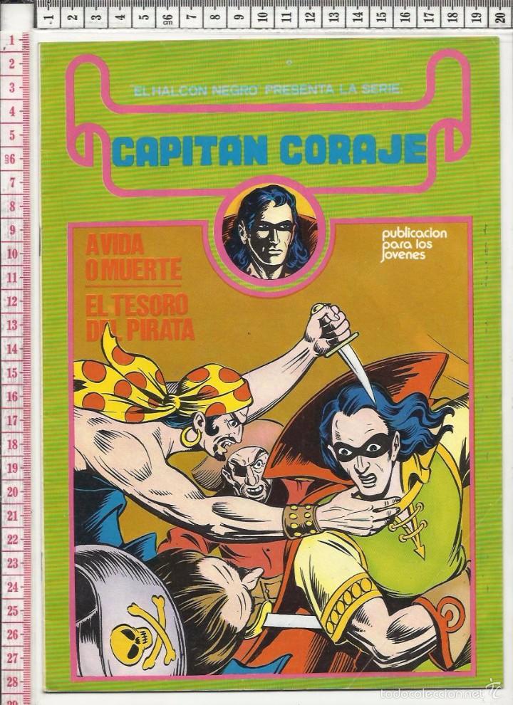 Tebeos: 21.9 C&Oacute;MIC, TEBEO, CAPITAN CORAJE, A VIDA O MUERTE , N&ordm; 2 - Foto 1