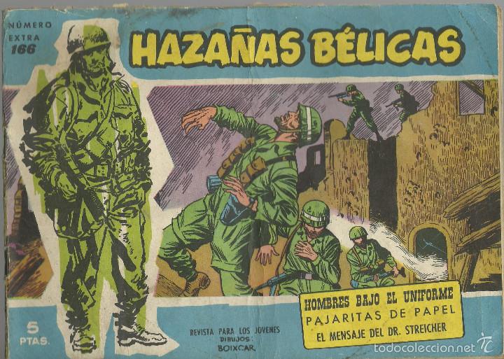 Tebeos: Haza&ntilde;as b&eacute;licas azules n&ordm; 166 - Foto 1