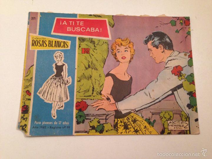 Tebeos: ROSAS BLANCAS N&ordm; 371. TORAY - Foto 1