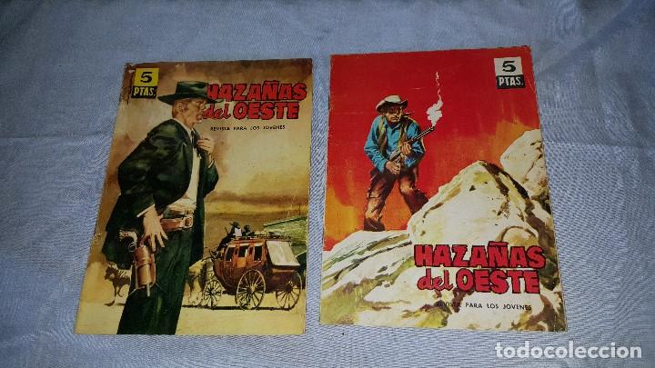 Tebeos: HAZA&Ntilde;AS DEL OESTE -- LOTE DE 2 - Foto 1