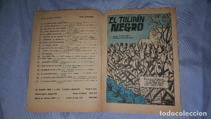 Tebeos: EL TULIPAN NEGRO  - N&ordm; 29 1965 - Foto 2