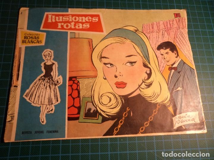 Tebeos: rosas blancas. n&ordm; 2. Toray. (e-16) - Foto 1