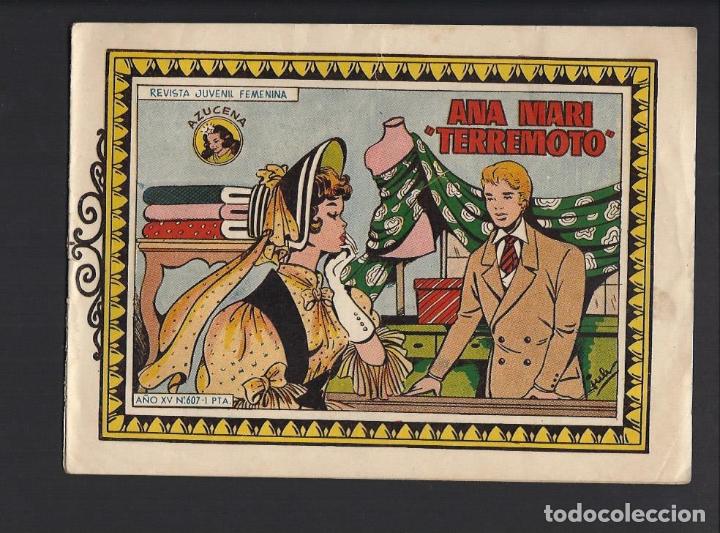 Tebeos: Azucena n&ordm; 607 - Foto 1