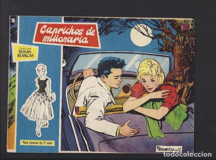 Tebeos: Rosas blancas n&ordm; 37 - Foto 1