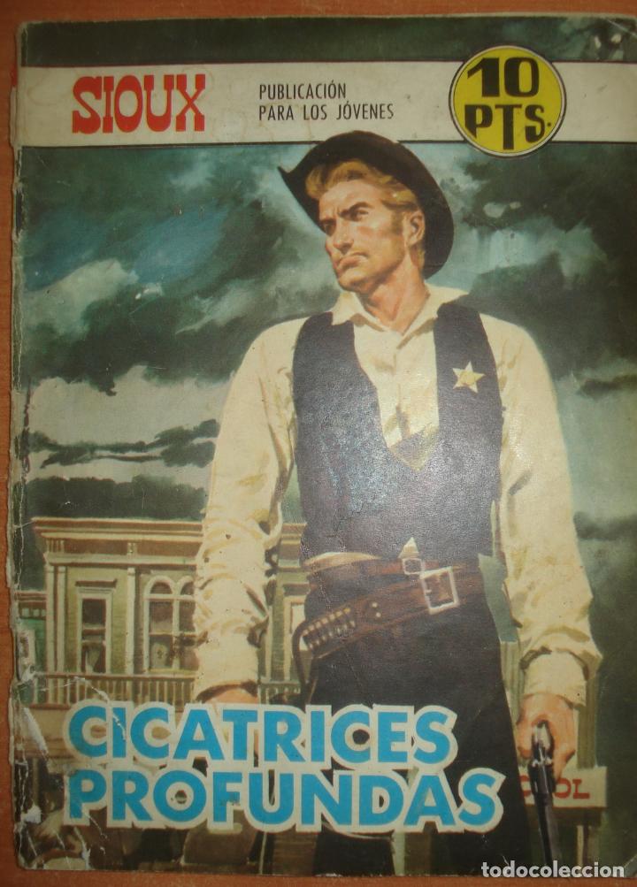Tebeos: SIOUX. Cicatrices profundas. N&ordm; 123. Ediciones Toray. A&ntilde;o 1965. - Foto 1
