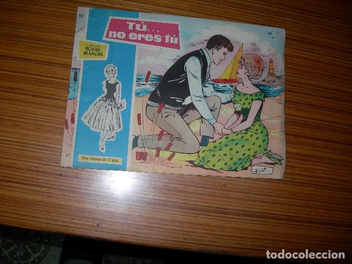 Tebeos: ROSAS BLANCAS N&ordm; 217   EDITA TORAY - Foto 1
